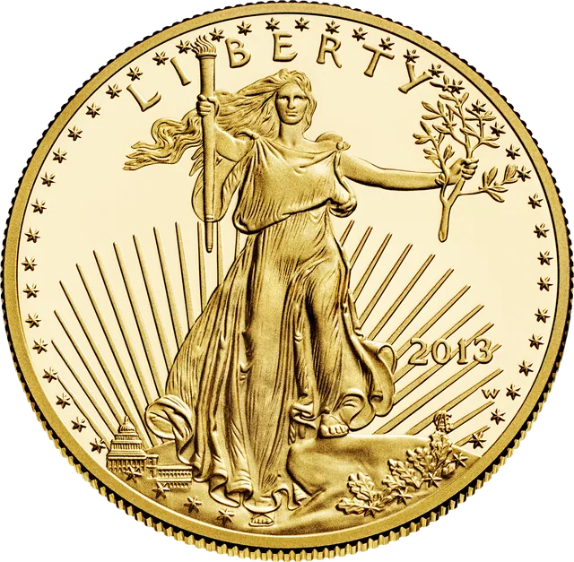 American Gold Eagle, obverse